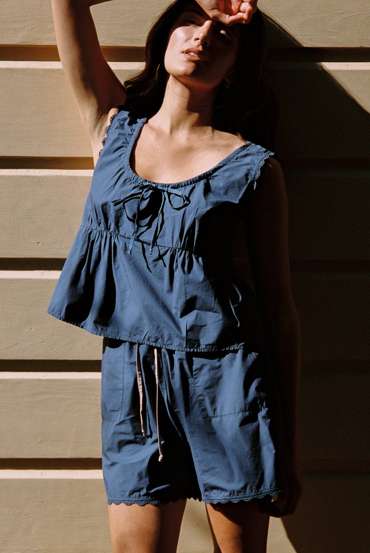 The Poplin Short: Hot Pink / XS