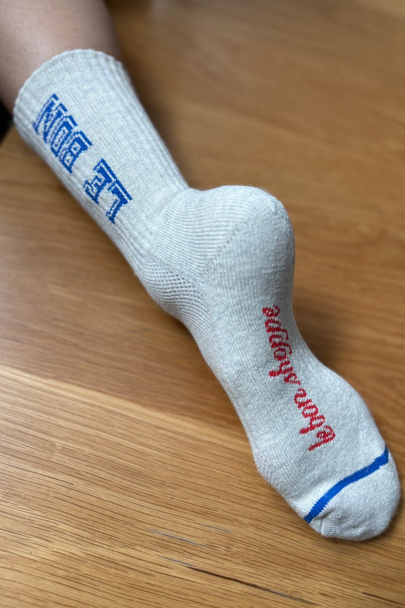 Preppy Socks: Ice / Blue