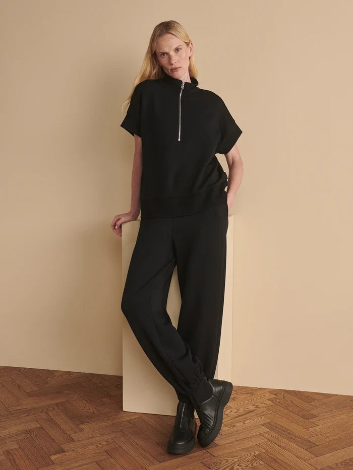 Ritchie Short Sleeve Sweat - Black