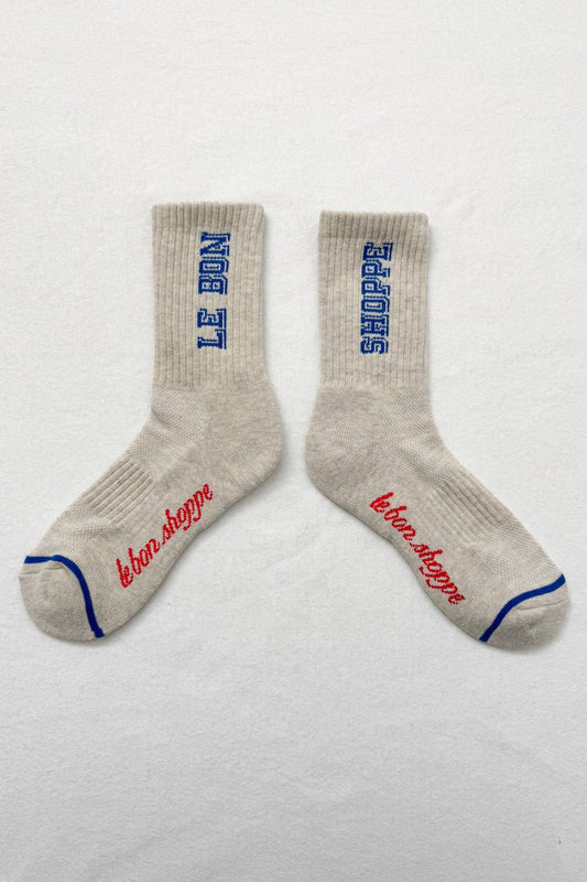 Preppy Socks: Ice / Blue