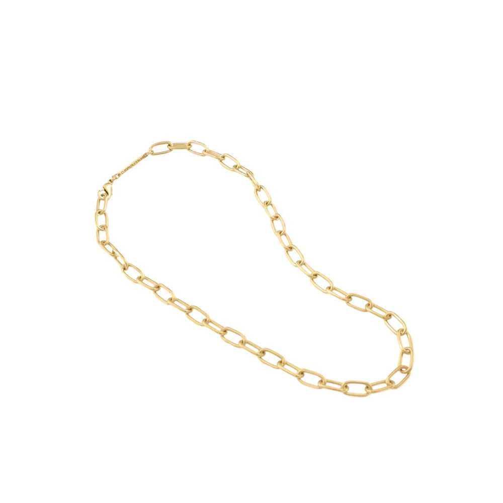 Handmade Cable Chain 18K Gold Plated (40cm)