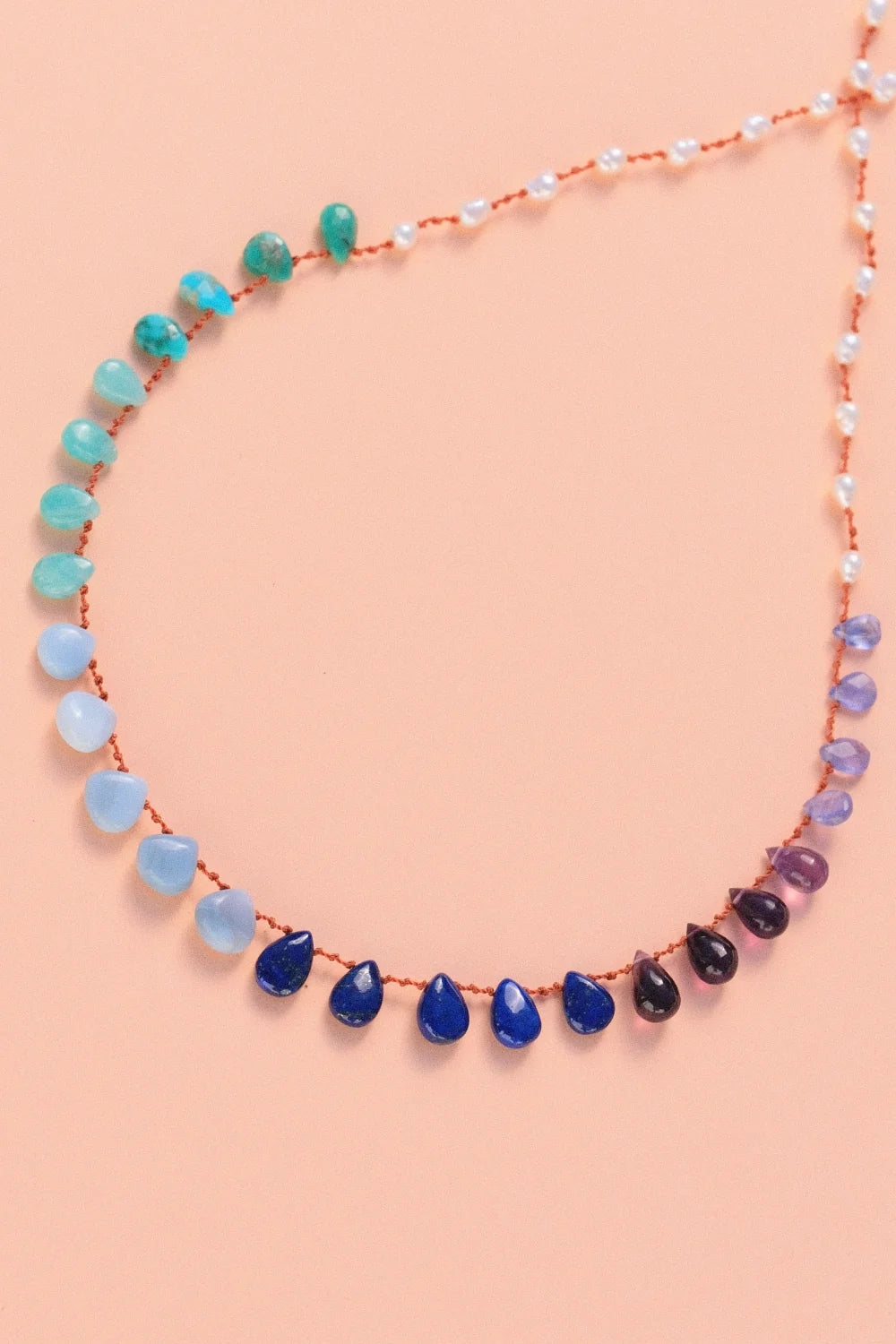 Deep Ocean Necklace Multi-stone