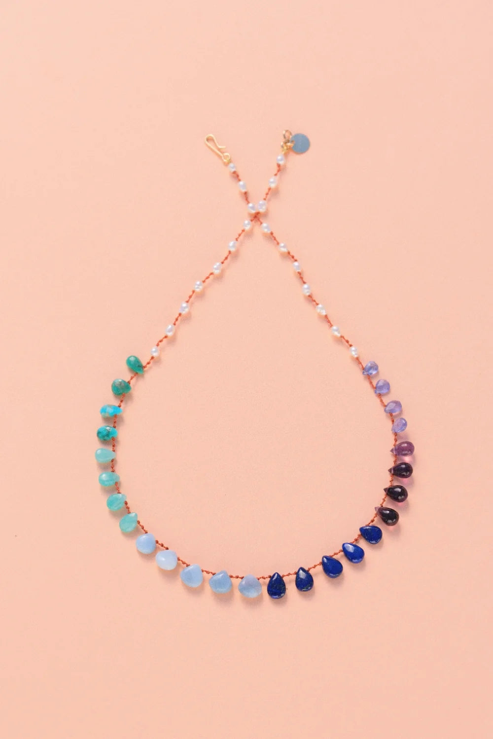 Deep Ocean Necklace Multi-stone