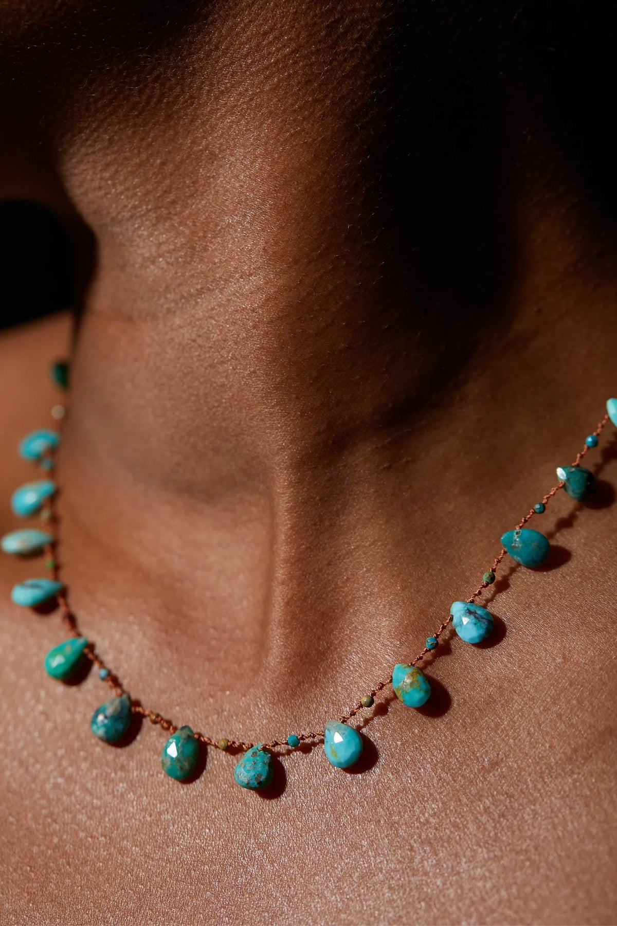 Powhatan DB Necklace - Turquoise