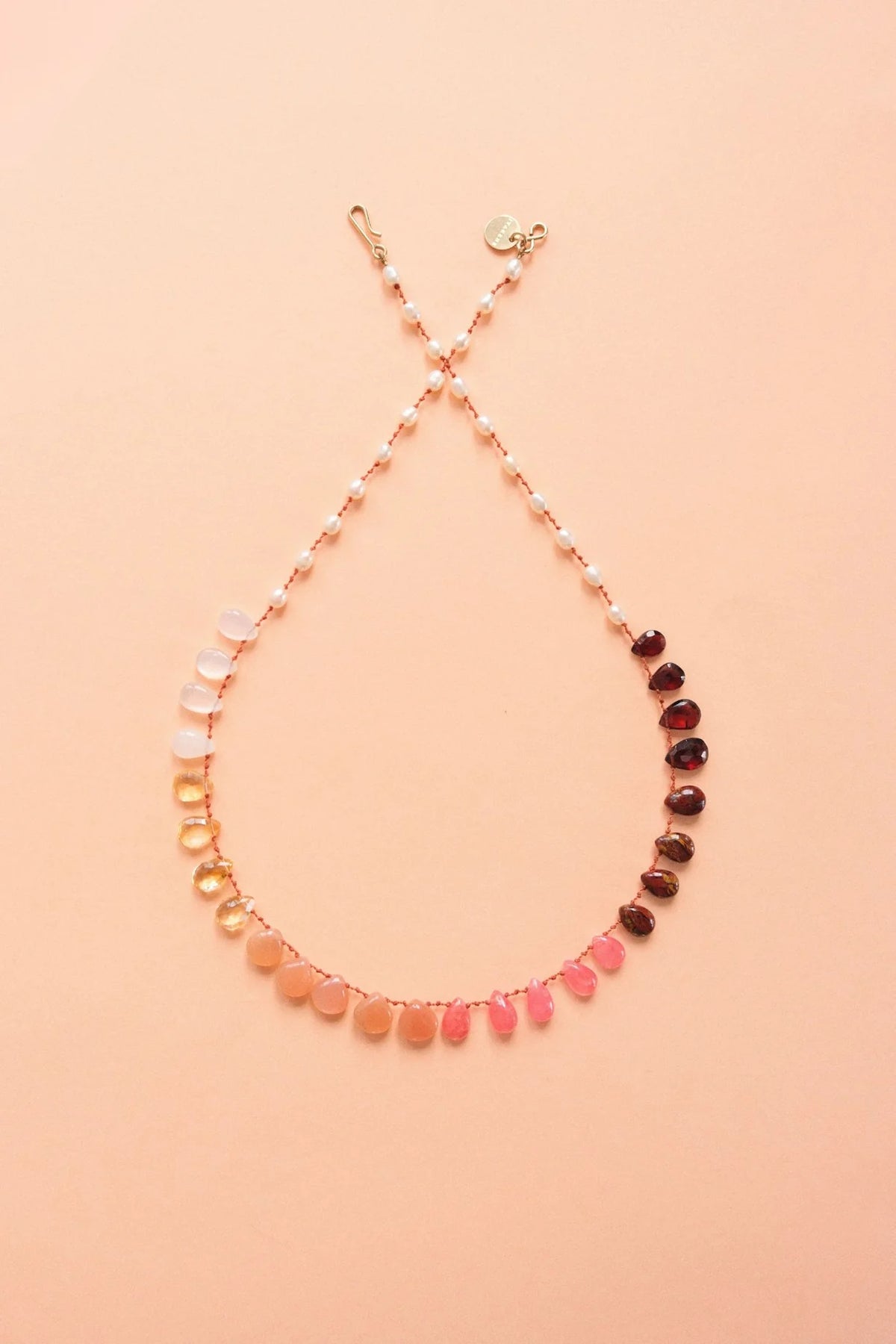Sunset Necklace Multi-stone