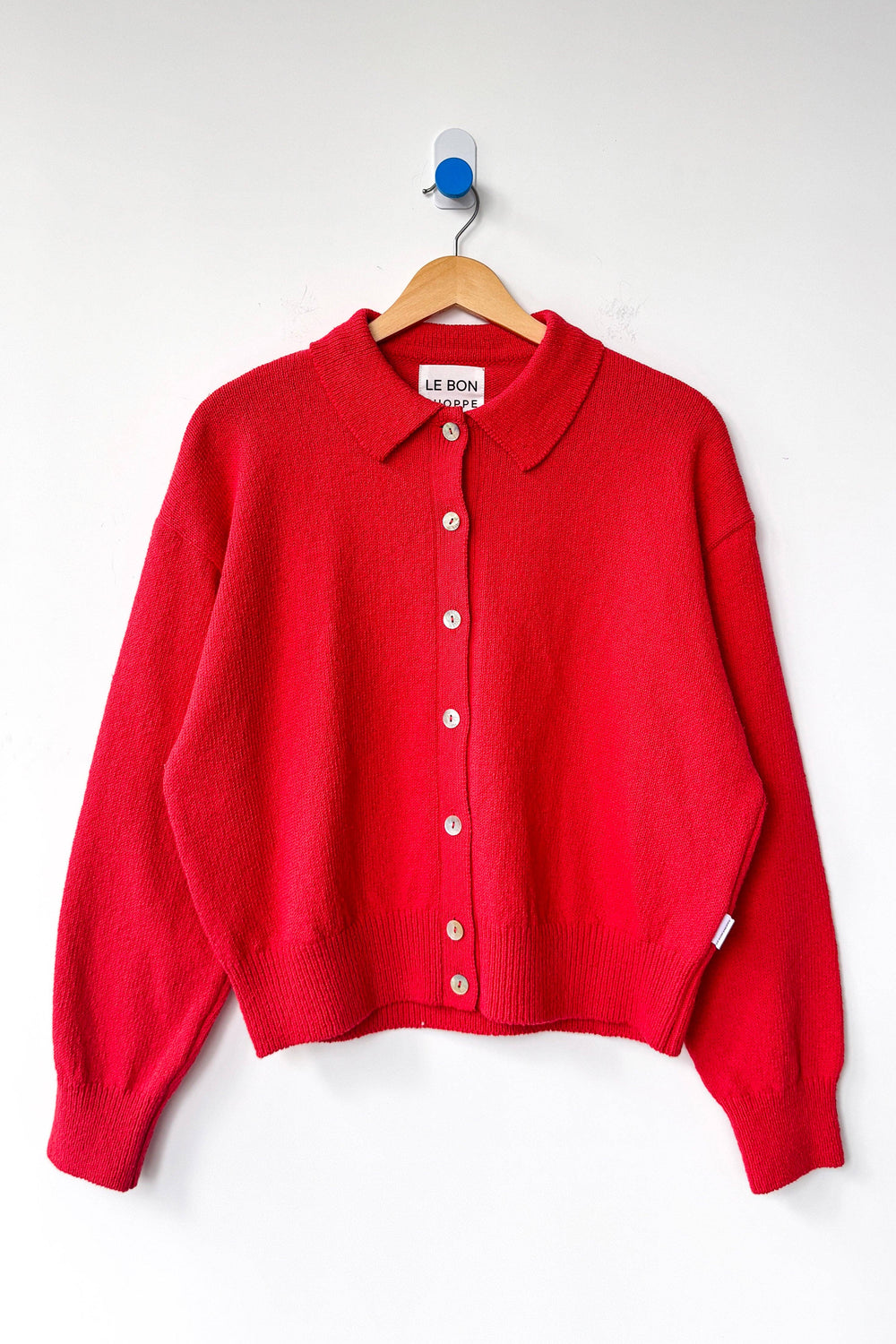 The Club Cardigan: Chili