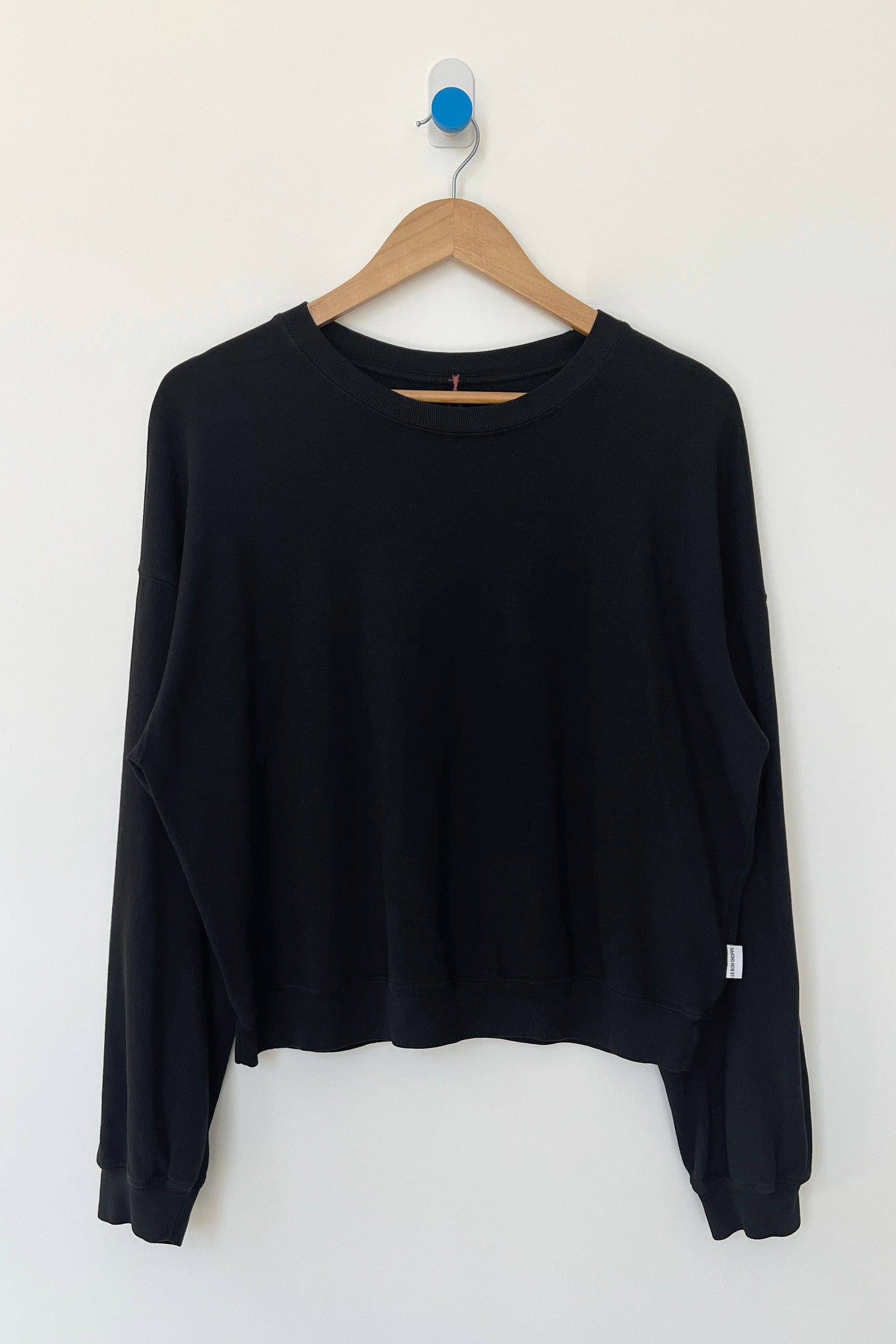 Cali Jersey Sweatshirt - True Black