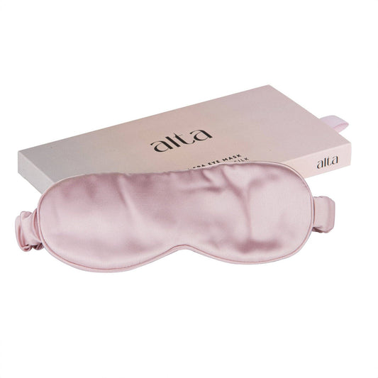 Silk Spa Eye Mask Shell Pink