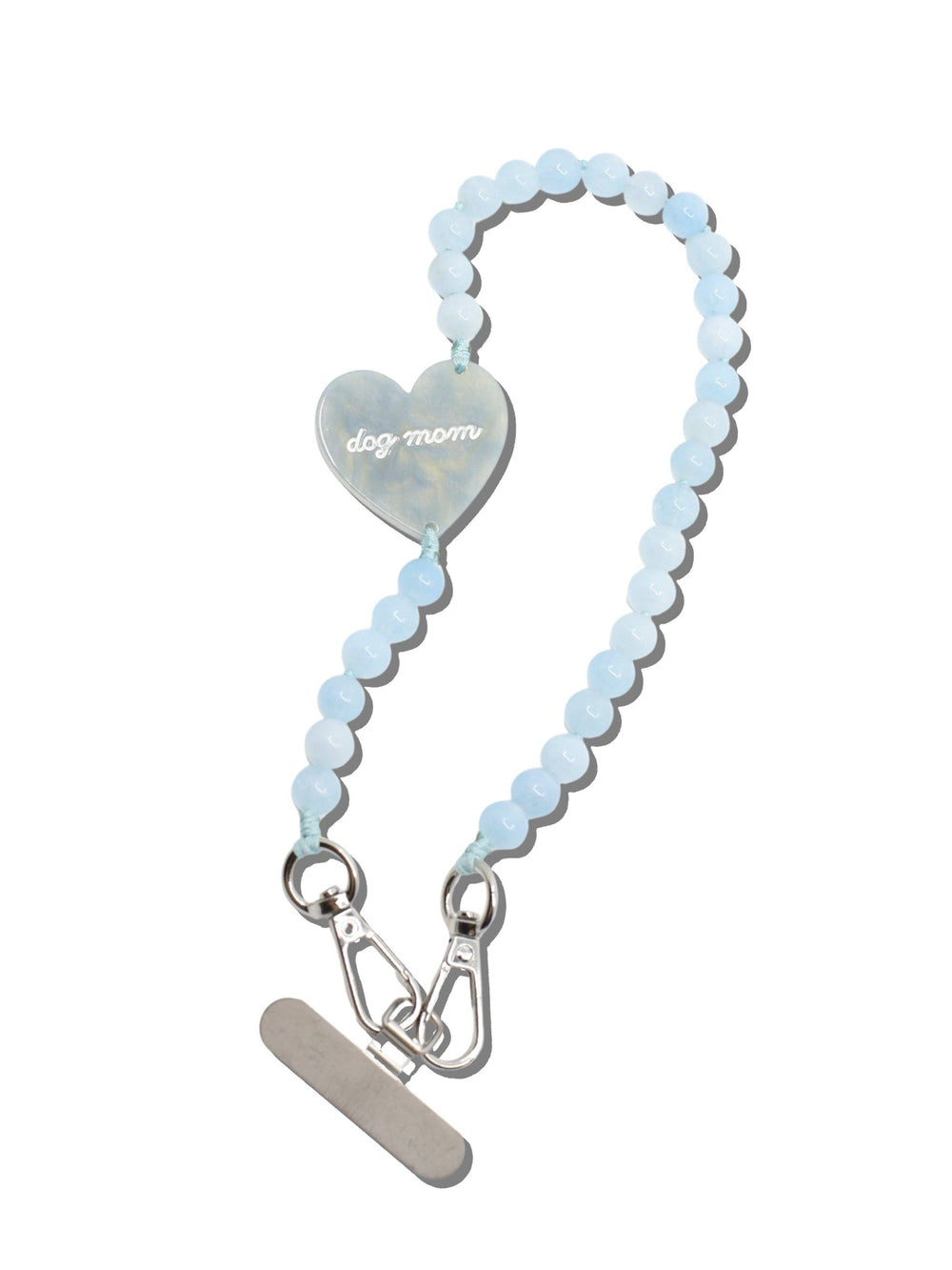 Hand-painted Dog Mom Bracelet Phone Chain