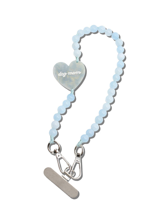 Hand-painted Dog Mom Bracelet Phone Chain