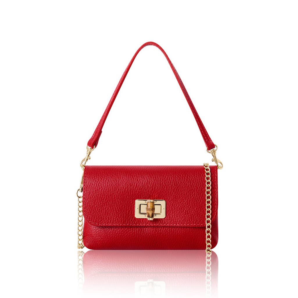 Small Shoulder Bag - Red