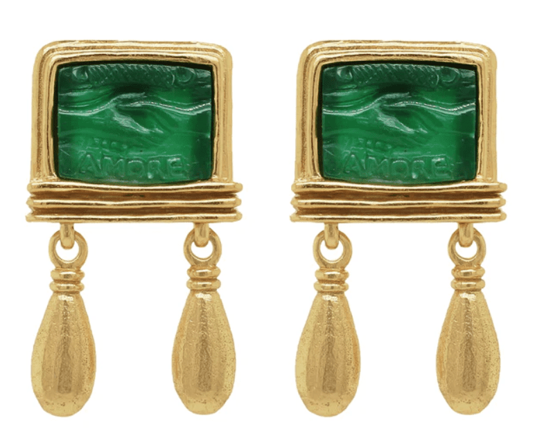 Donna Bianca Earrings in Resin