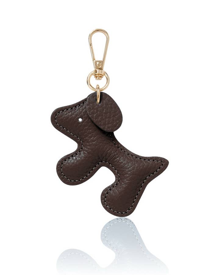 Dog Bag Charm - Dark Chocolate