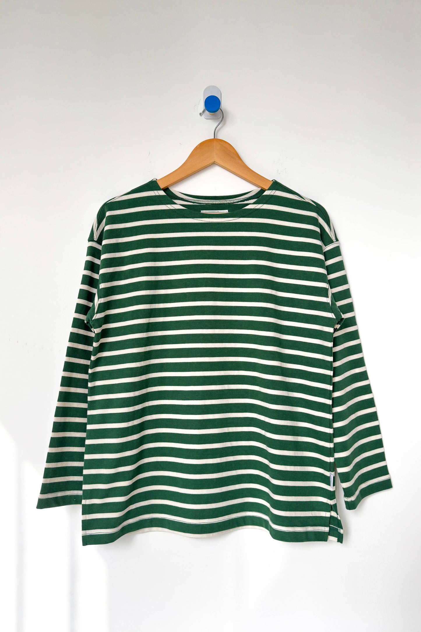 Marseille Top: White Stripe on Pine