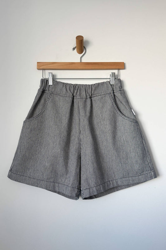 City Shorts - Blue Stripe