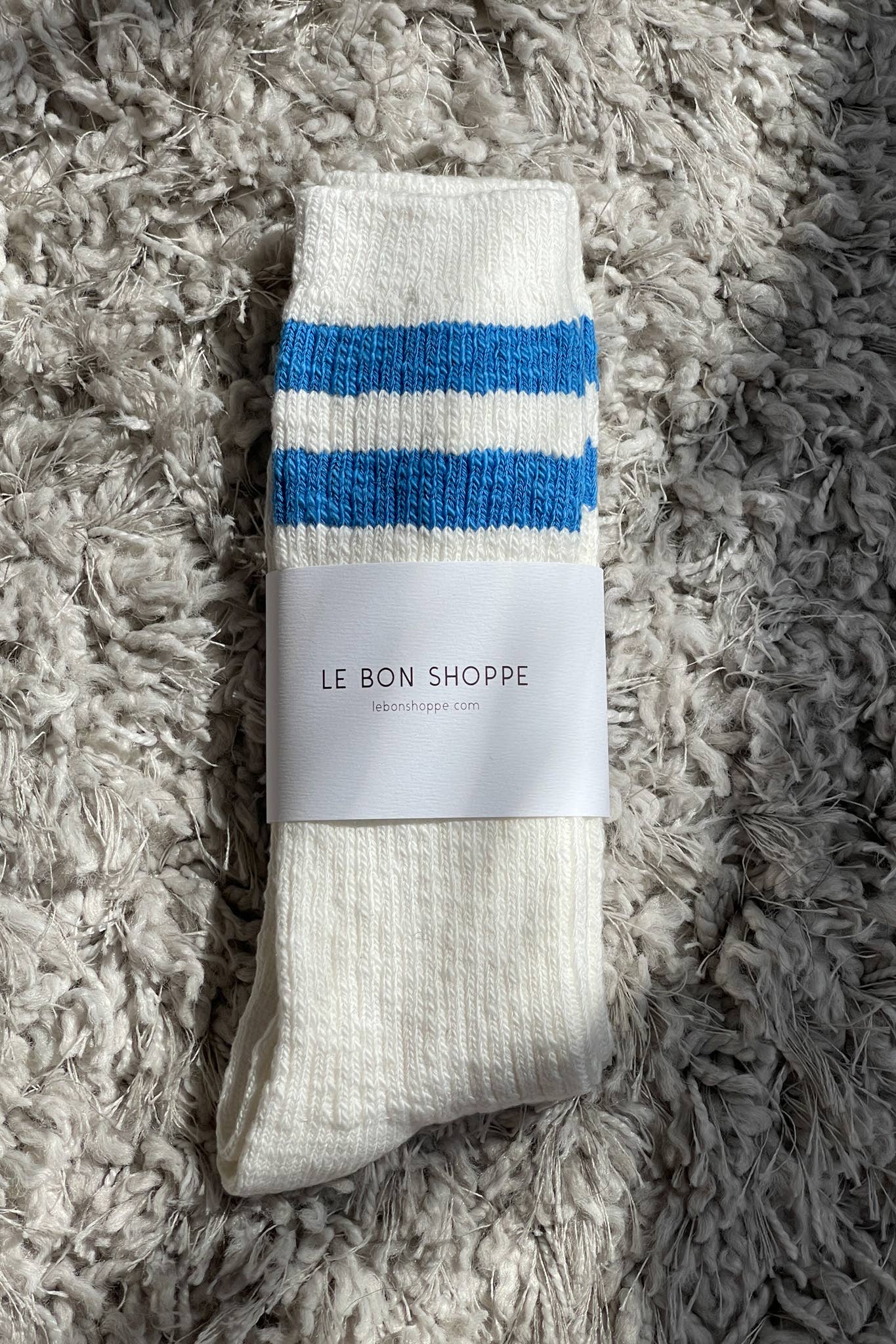 Cottage Varsity Socks - White Varsity
