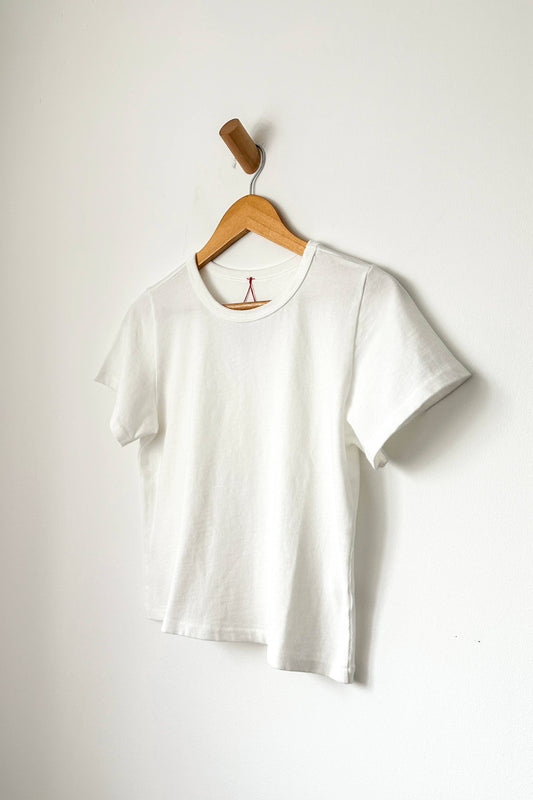 The Little Boy Tee - Vintage White