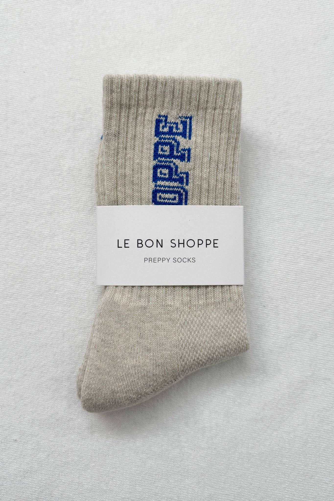 Preppy Socks: Ice / Blue