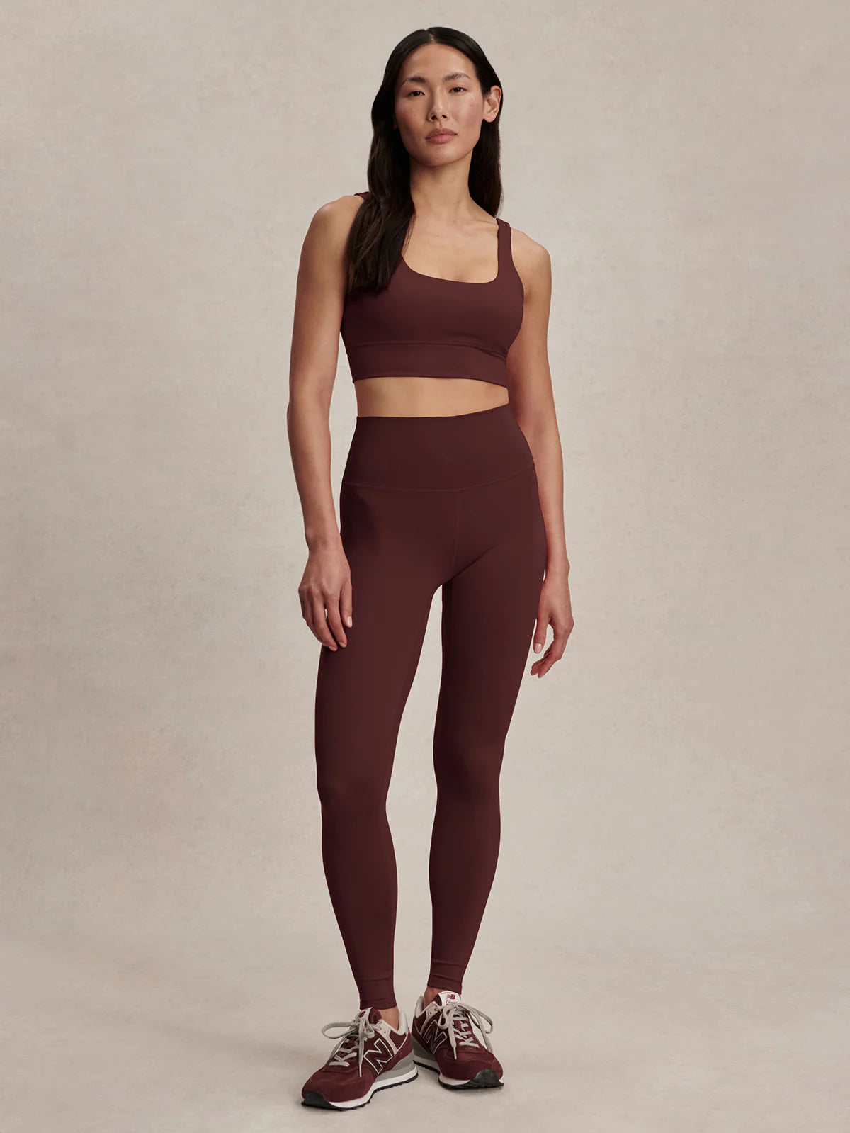 Freesoft High Rise Legging 25 - Sassafras Marl