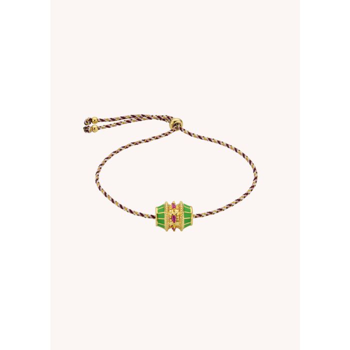 Green Talisman - Gold Plated