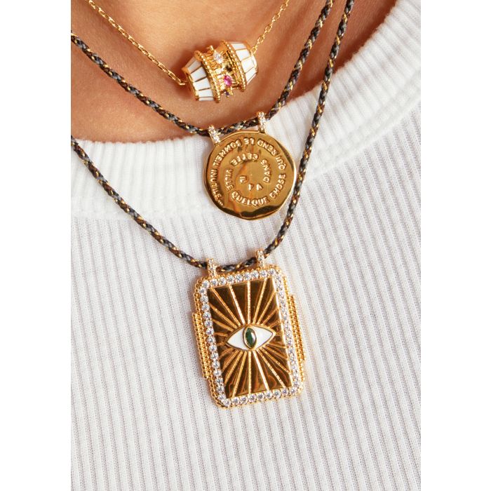 Eye Boheme Necklace - Gold Plated