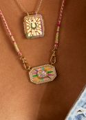 Light Rainbow Yucatan Necklace - Gold Plated