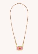 Pink Yucatan Necklace - Gold Plated