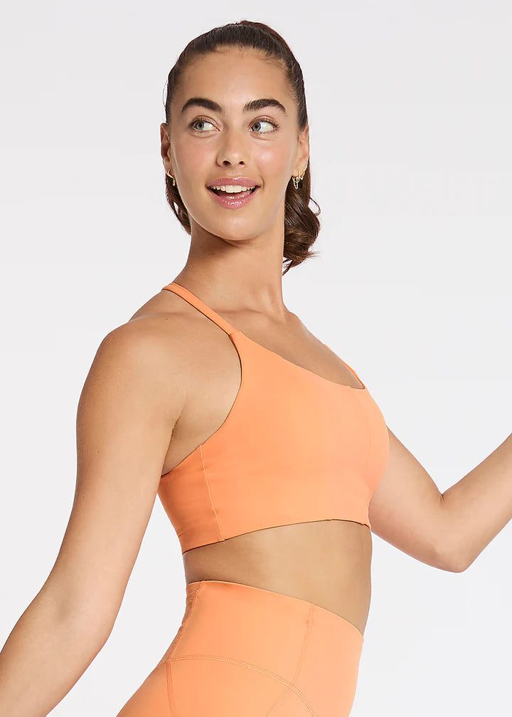 Go With The Flow Bra - Grapefruit