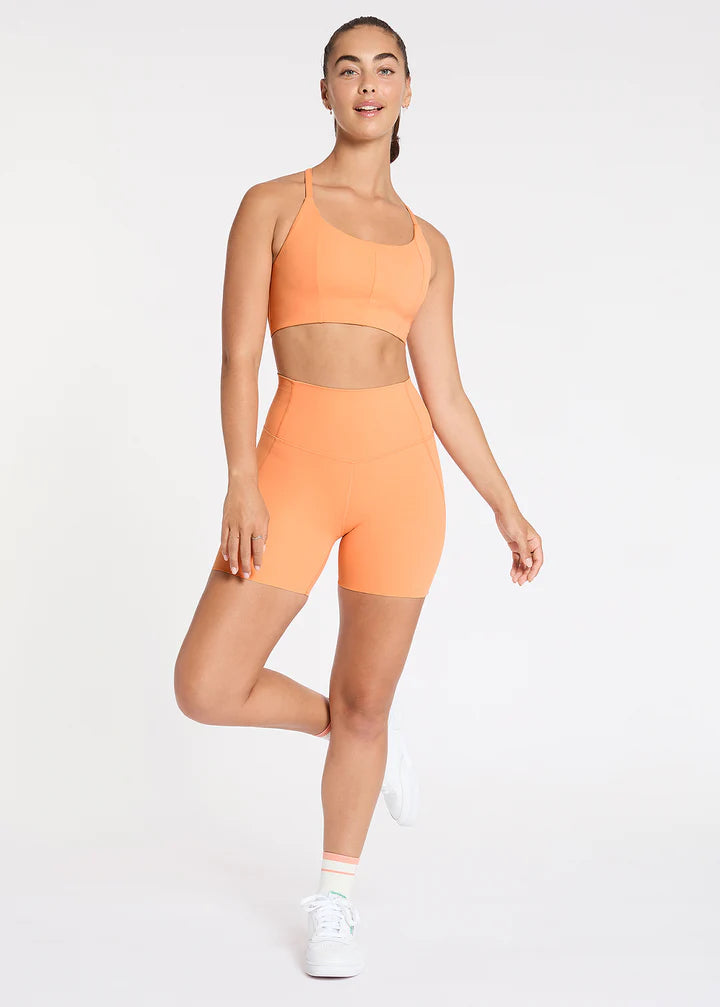 Go With The Flow Bra - Grapefruit