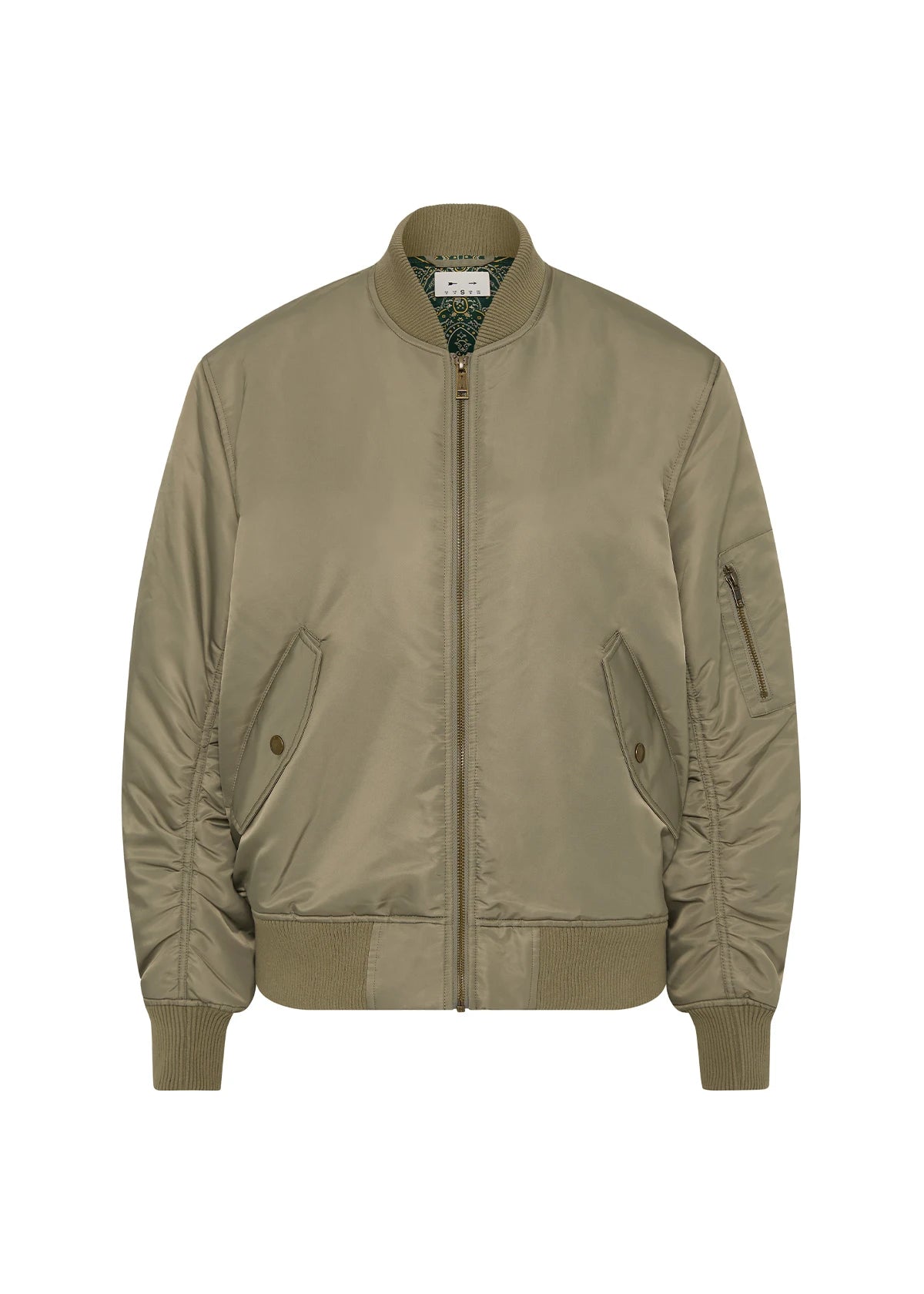 Tribute Bomber Jacket - Olive